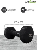 Proforce Vdb Dışı Vinil Kaplı Içi Çelik Döküm Ağırlık Dambıl 10 Kg -tek Adet - 2