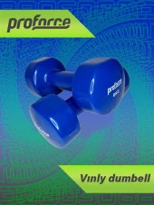 Proforce Vdb Dışı Vinil Kaplı Içi Çelik Döküm Ağırlık Dambıl 6 Kg -tek Adet - 1