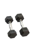 Proforce Çelik Ağırlık, Metal Tutma Yerlerine Sahip Tekli Dambıl- 20 Kg Tekli - 1