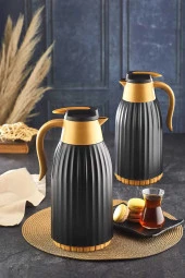 Remetta Caldo Glass 1.5 Litre Termos Gold (Cam) - 1