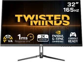 TWISTED MINDS 32 TM32QHD165VA QHD 165HZ 1MS HDMI DP HDR FAST VA ÇERÇEVESİZ GAMING MONİTÖR - 1