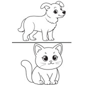 Çiftlik Hayvanları Boyama ve Çizme Seti - 2