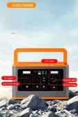 Taşınabilir Güç Kaynağı – Acil Durum, Kamp, Tekne, Wireless Şarjlı Batarya ve LED Aydınlatma Ünitesi - 4