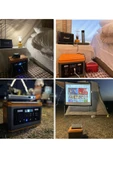 Taşınabilir Güç Kaynağı – Acil Durum, Kamp, Tekne, Wireless Şarjlı Batarya ve LED Aydınlatma Ünitesi - 3