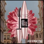 Maybelline New York Lash Sensational Yelpaze Etkili Intense Black Maskara - Ekstra Siyah - 6