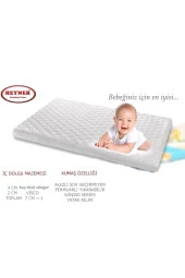 Alezli Visco Oyun Parkı Yatağı 60x90 Cm Sepet Beşik Yatağı - 2