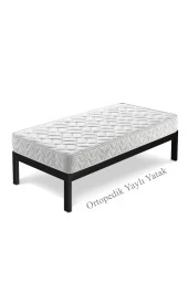 60x100 Bianco Jakarlı Ortopedik Yaylı Yatak thumbnail 1