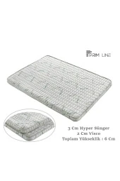 Hygiene Bamboo 80x140 Cm Ortopedik Yatak Şiltesi Visco Yatak Pedi thumbnail 2