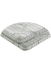 Hygiene Bamboo 80x180 Cm Ortopedik Yatak Şiltesi Visco Yatak Pedi - 4