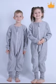 Begisa 2-8 Yaş 1.5 Tog Kapitone Çocuk Uyku Tulumu Unisex Uzun Kollu Uyku Tulumu - 2