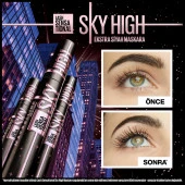 Maybelline New York Lash Sensational Sky High Cosmic Black Maskara - 2