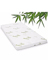 Heyner Bambu Çift Kişilik Ve Tek Kişilik 7 CM Visco Yatak Pedi Fermuarlı Visco Ped - 1