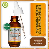 Garnier C Vitamini Süper Aydınlatıcı Gece Serumu - 1