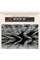 X-Fittbed 80x160 Cm Ortopedik Yaylı Yatak Ortopedik Lüx Su Yolu Cotton 80X160 Yaylı Yatak - 4
