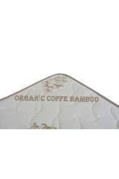 Coffee Bamboo Kuş Tüyü Pedli Ortopedik Yaylı Yatak - 4