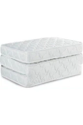 90x190 Ortapedik Latex Katlanır Yatak Tek Kişilik Yatak Latex Katlanabilen Yatak thumbnail 1