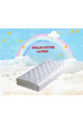 Cotton Latex Özel Bebek Yatağı Park Beşik Yatağı thumbnail 2