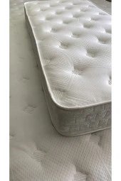 90X190 ORTOPEDİK COTTON YAYLI YATAK TEKKİŞİLİK YAYLI YATAK - 3