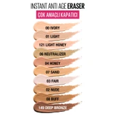 Maybelline New York Instant Anti Age Eraser Kapatıcı - 02 Nude - 9