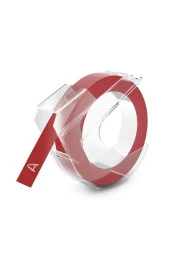 9 Mm X 3 Metre Kırmızı  Kabartma Şerit thumbnail 2