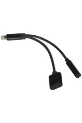 Iphone Uyumlu Kulaklık Dönüştürücü Şarj Çoğaltıcı Çoklayıcı Adaptör Jh-016 thumbnail 2