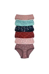 KADIN DESENLİ İÇ KÜLOT 6Lİ thumbnail 1