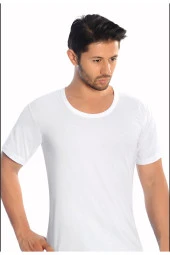 PENYE ERKEK BİSİKLET YAKA YARIM KOL 2'li - 1