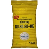 Gübretaş 20-20-20 + ME 25 Kg Damla Sulama Toz Gübre - 1