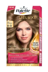 Deluxe Kit Şaç Boyası 8-0 Bal Köpüğü - 1