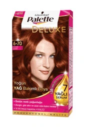 Deluxe Saç Boyası 6 70 Kahve Bakır - 1
