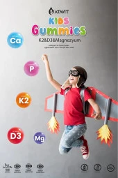 Atavit Kids D3 K2 Magnezyum 60 Gummies thumbnail 3
