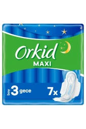 Maxi Hijyenik Ped Gece 7 Adet Tekli Paket - 1