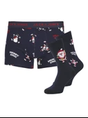 Jack&Jones Noel Boxer Şort & Çorap Seti - Hediyelik - 1