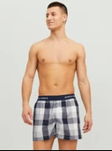 Jack&Jones Minimalist Pamuk Erkek Boxer Şort 2'li Set - Rahat ve Şık - 5