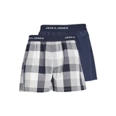 Jack&Jones Minimalist Pamuk Erkek Boxer Şort 2'li Set - Rahat ve Şık - 1