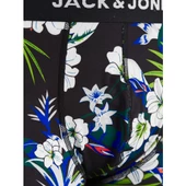 Jack&Jones Erkek Boxer 3'lü Set - Minimalist Tropikal Desenli Rahat Boxer Şort - 6