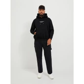 Jack&Jones Oversize Kapüşonlu Sweatshirt - Minimalist Günlük Stil - 12