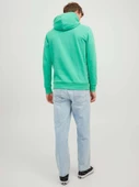 Jack&Jones Erkek Kapüşonlu Sweatshirt - Oversize & Rahat - 9