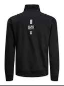 Jack&Jones Erkek Minimalist Yarım Fermuarlı Uzun Kol Sweatshirt - 8