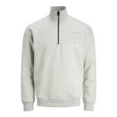 Jack&Jones Erkek Minimalist Yarım Fermuarlı Uzun Kol Sweatshirt - 2