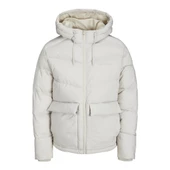 Jack&Jones Erkek Oversize Kapüşonlu Şişme Mont - Günlük Stil - 6