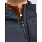 Jack&Jones Minimalist Kapüşonlu Erkek Mont - Regular Fit - Günlük Kullanım - 9