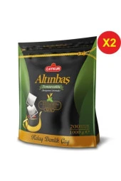 Demlik Efsane Tomurcuklu Altınbaş Poşet Çay 5 Gram 200'lü (2 Paket -400 Adet) - 1