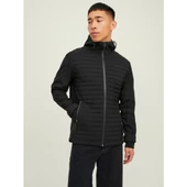 Jack&Jones Minimalist Kapüşonlu Erkek Mont - Günlük Stil - 5