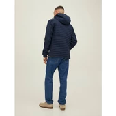 Jack&Jones Minimalist Kapüşonlu Erkek Mont - Günlük Stil - 9