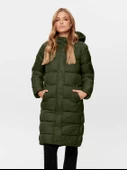 Only Maxi Boy Kapüşonlu Oversize Şişme Mont - Kışlık - 1