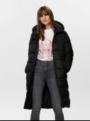 Only Maxi Boy Kapüşonlu Oversize Şişme Mont - Kışlık - 2