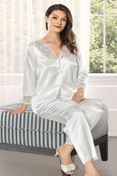 Kadın Çeyizlik Saten 6'lı Set thumbnail 3