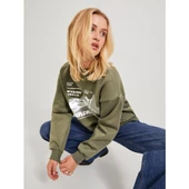 Jack&Jones JJXX Kadın Sweatshirt 12241324 - 5