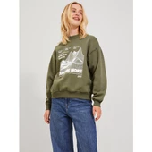 Jack&Jones JJXX Kadın Sweatshirt 12241324 - 1